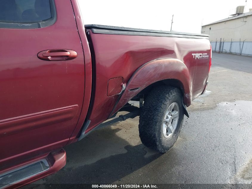 2005 Toyota Tundra Limited V8 VIN: 5TBDT481X5S486276 Lot: 40866049