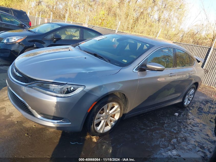 2016 Chrysler 200 Limited VIN: 1C3CCCAB9GN132763 Lot: 40866064