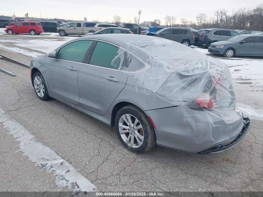 Vin: 1c3cccab9gn132763, lot: 41355705, chrysler 200 limited 20163