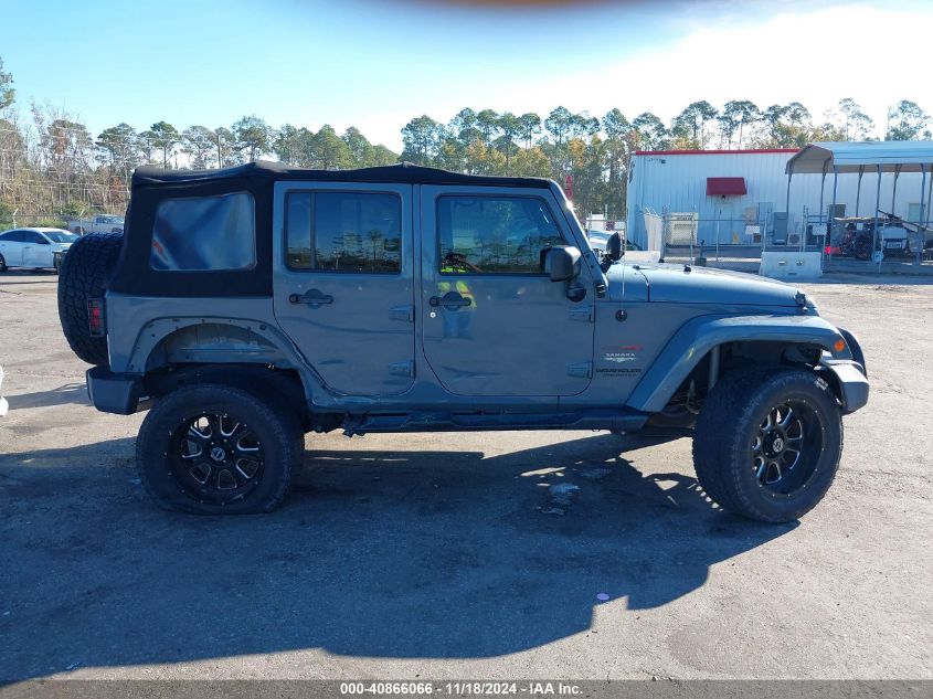 2014 Jeep Wrangler Unlimited Sahara VIN: 1C4BJWEG1EL322327 Lot: 40866066