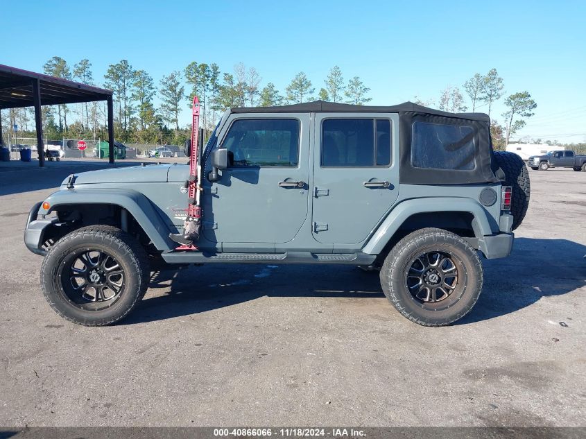 2014 Jeep Wrangler Unlimited Sahara VIN: 1C4BJWEG1EL322327 Lot: 40866066