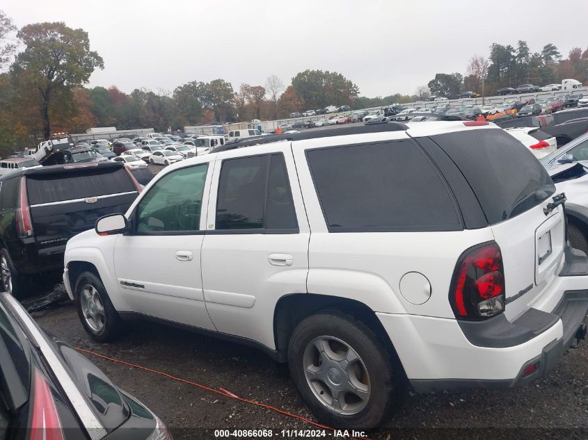 2004 Chevrolet Trailblazer Lt VIN: 1GNDT13S142320635 Lot: 40866068