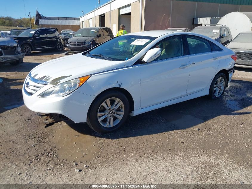 VIN 5NPEB4AC9EH934961 2014 HYUNDAI SONATA no.2