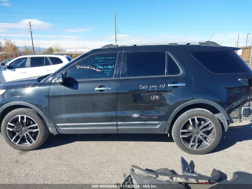 2014 Ford Explorer Limited VIN: 1FM5K8F82EGB78692 Lot: 40866084