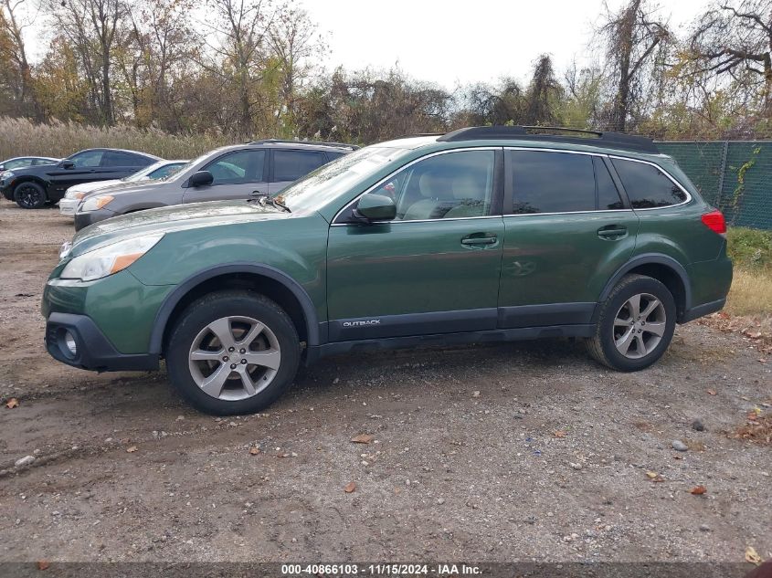 2014 Subaru Outback 2.5I Premium VIN: 4S4BRBDC0E3267459 Lot: 40866103