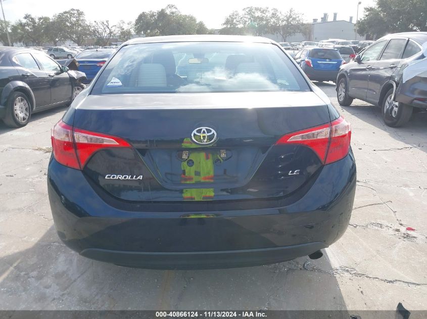 2019 TOYOTA COROLLA LE - 2T1BURHE9KC221297