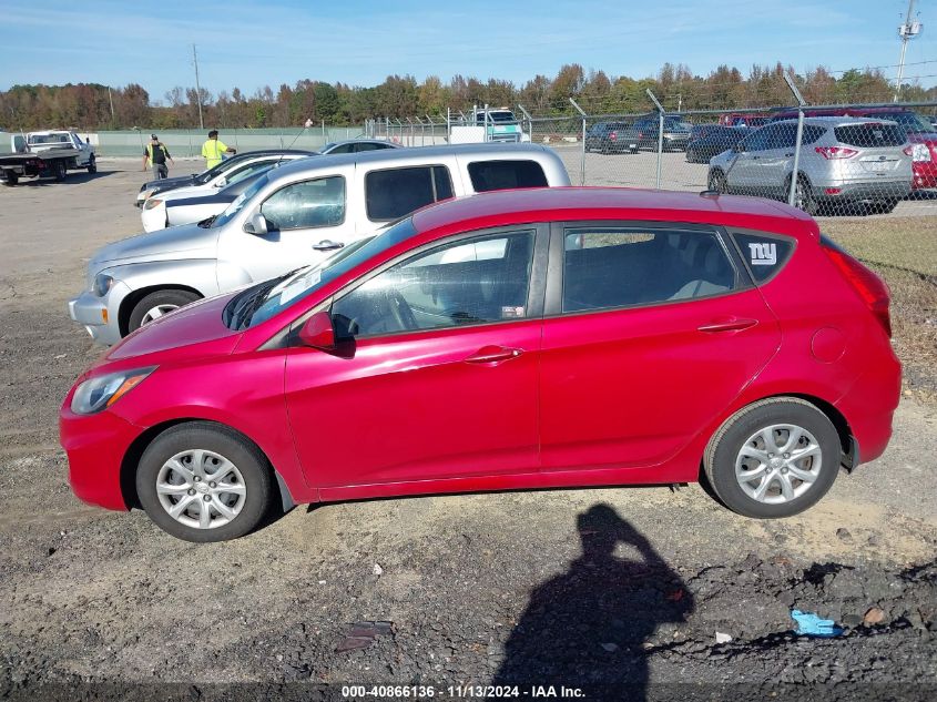 2014 Hyundai Accent Gs VIN: KMHCT5AE7EU162280 Lot: 40866136