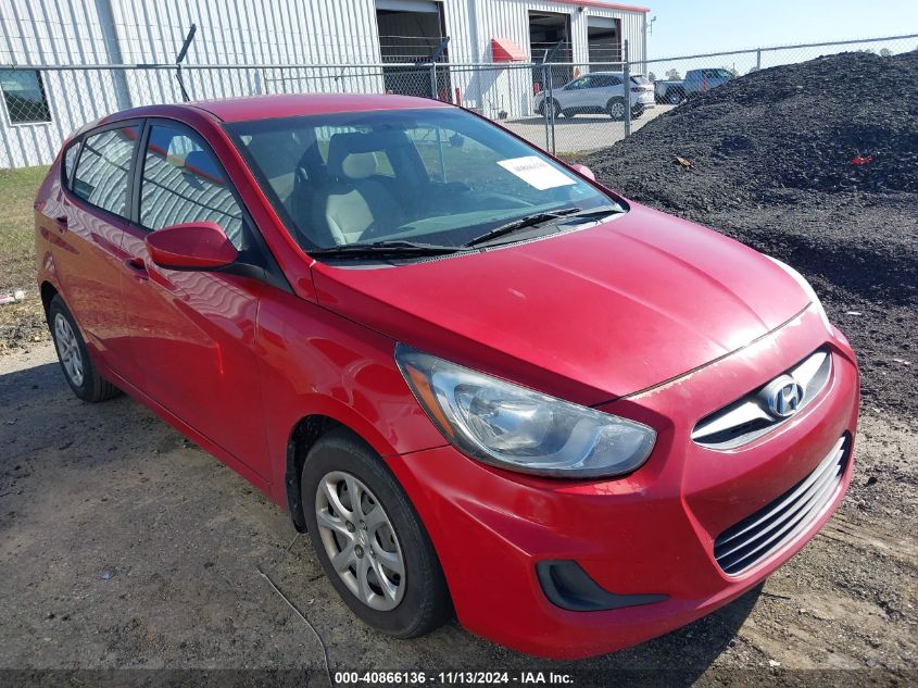 2014 Hyundai Accent Gs VIN: KMHCT5AE7EU162280 Lot: 40866136