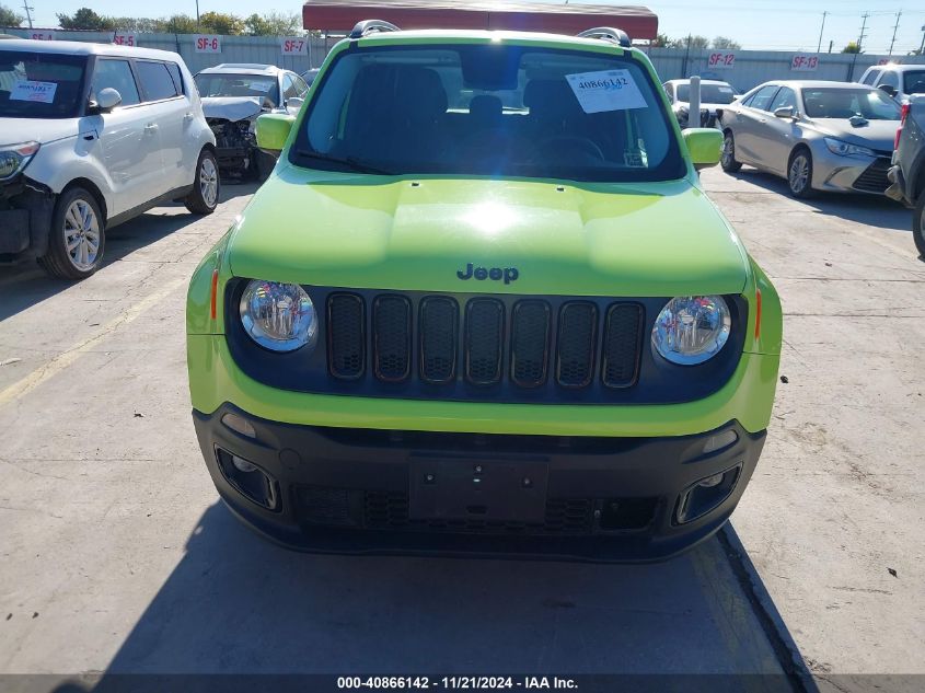 2017 Jeep Renegade Altitude Fwd VIN: ZACCJABB3HPF03476 Lot: 40866142