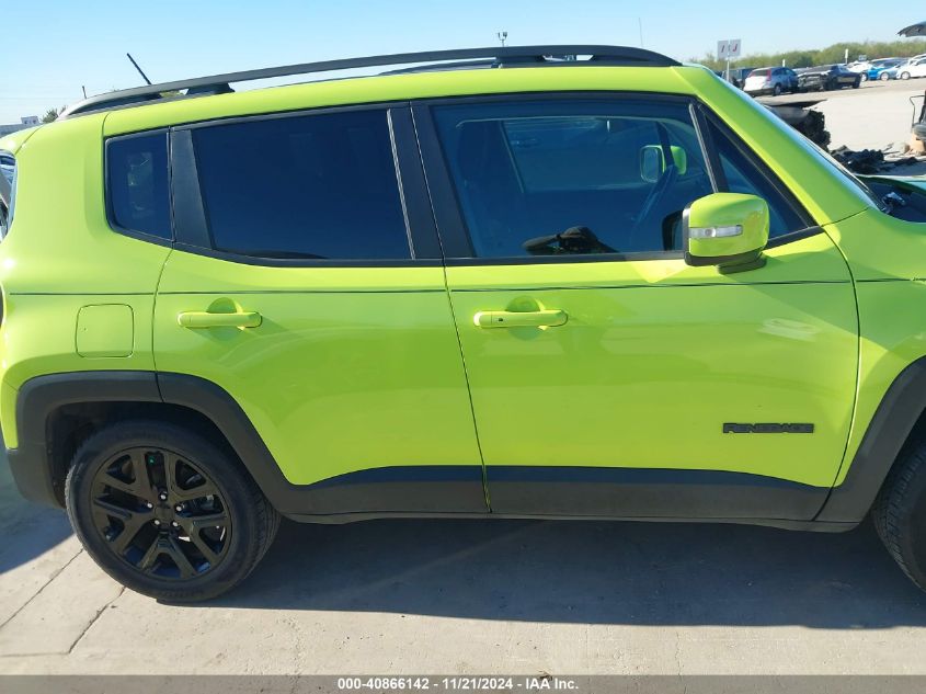 2017 Jeep Renegade Altitude Fwd VIN: ZACCJABB3HPF03476 Lot: 40866142