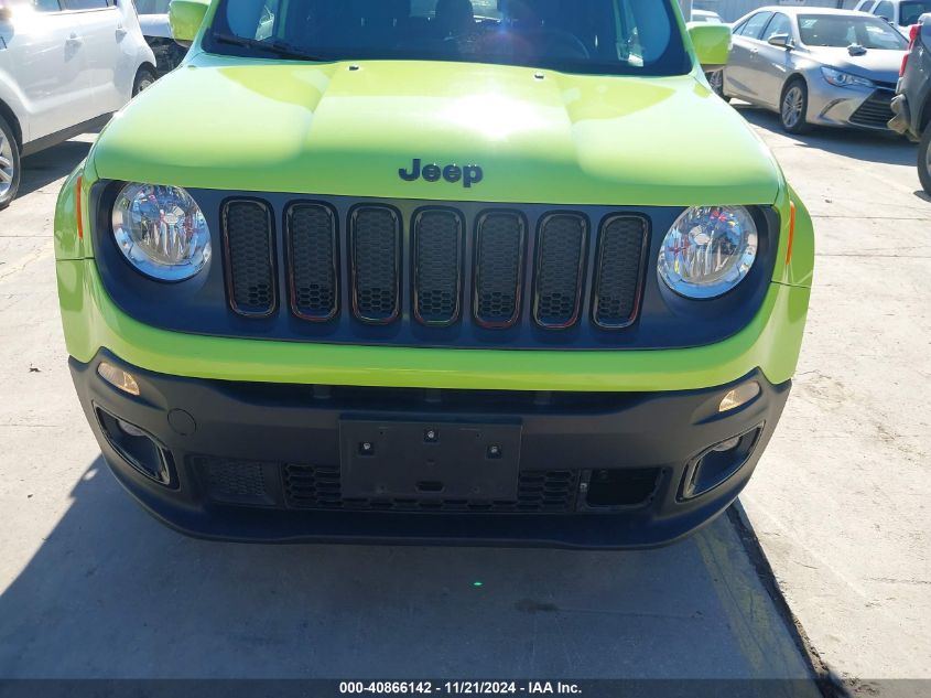 2017 Jeep Renegade Altitude Fwd VIN: ZACCJABB3HPF03476 Lot: 40866142