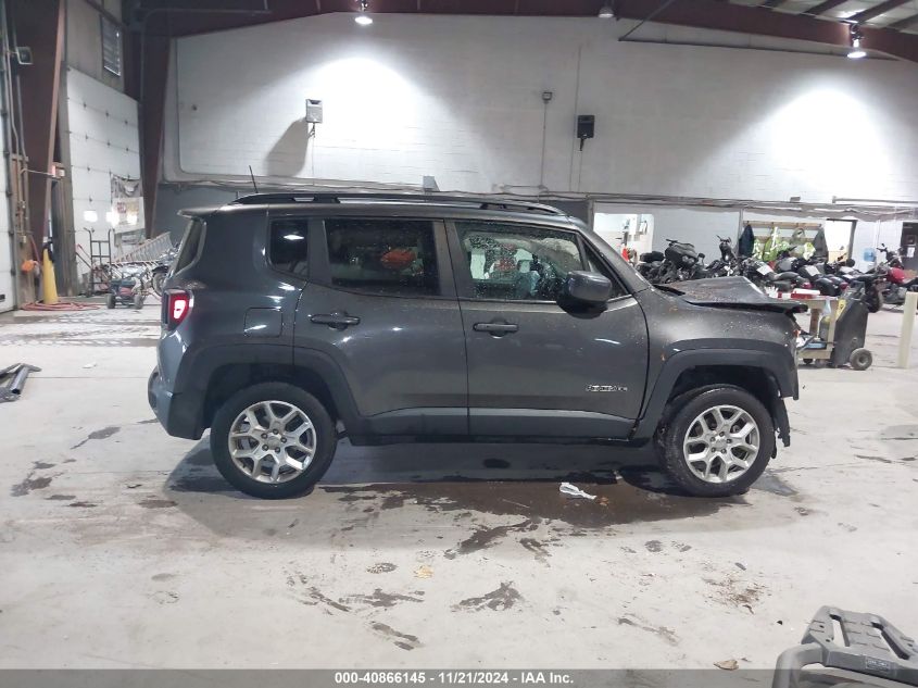 2018 Jeep Renegade Latitude 4X4 VIN: ZACCJBBB5JPJ39389 Lot: 40866145