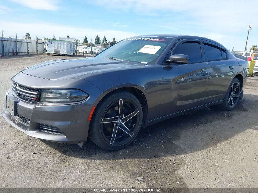 2015 Dodge Charger Se VIN: 2C3CDXBG3FH771906 Lot: 40866147