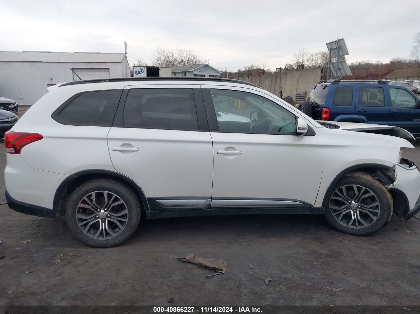 2016 Mitsubishi Outlander Es/Se/Sel VIN: JA4AZ3A3XGZ015593 Lot: 40866227