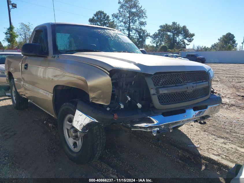 2004 Chevrolet Silverado 1500 Work Truck VIN: 1GCEC14X14Z162263 Lot: 40866237