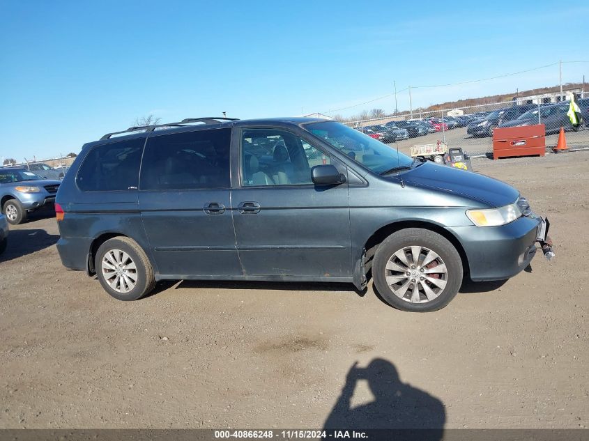 2004 Honda Odyssey Ex-L VIN: 5FNRL18044B075753 Lot: 40866248