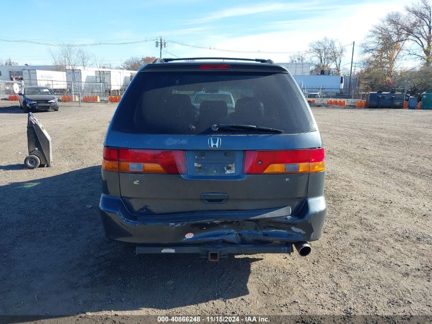 2004 Honda Odyssey Ex-L VIN: 5FNRL18044B075753 Lot: 40866248