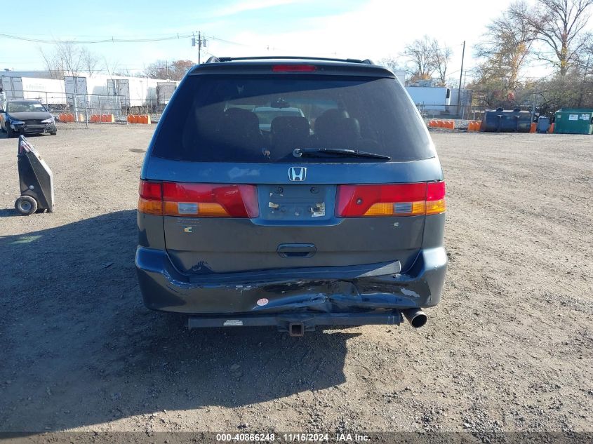 2004 Honda Odyssey Ex-L VIN: 5FNRL18044B075753 Lot: 40866248