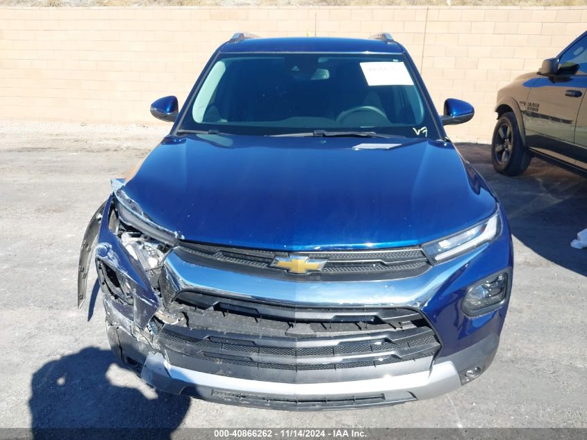 2022 Chevrolet Trailblazer Fwd Lt VIN: KL79MPS25NB091164 Lot: 40866262