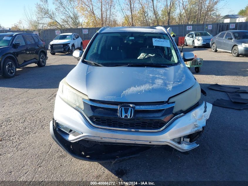 2015 Honda Cr-V Ex-L VIN: 2HKRM3H76FH546313 Lot: 40866272