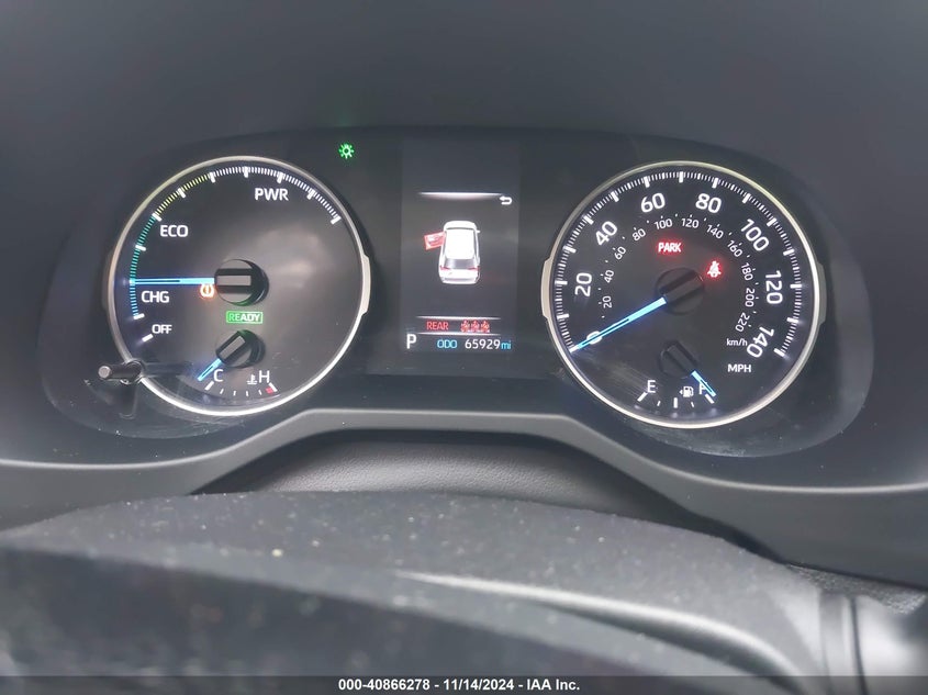 2019 TOYOTA RAV4 HYBRID XLE VIN: JTMRWRFVXKD501194