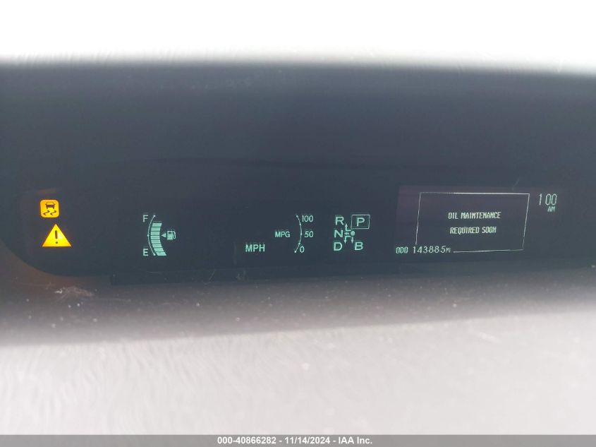 2011 TOYOTA PRIUS VIN: JTDKN3DU4B0313077