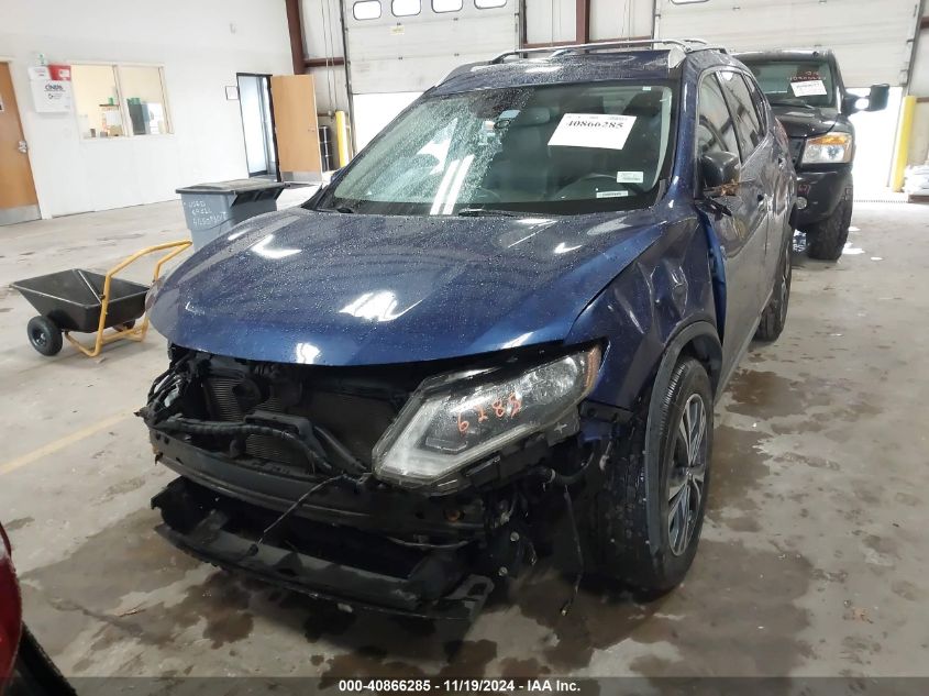 2017 Nissan Rogue Sl VIN: JN8AT2MV6HW014365 Lot: 40866285