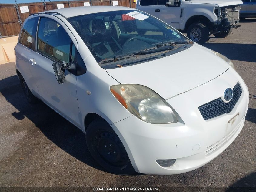 2008 Toyota Yaris VIN: JTDJT923685186052 Lot: 40866314