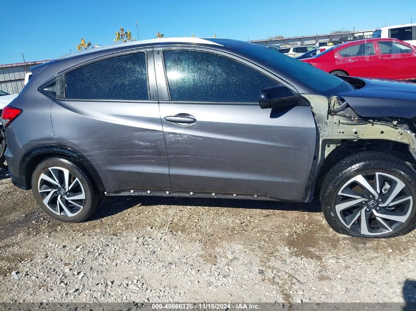 2019 Honda Hr-V Sport VIN: 3CZRU6H14KM739278 Lot: 40866326