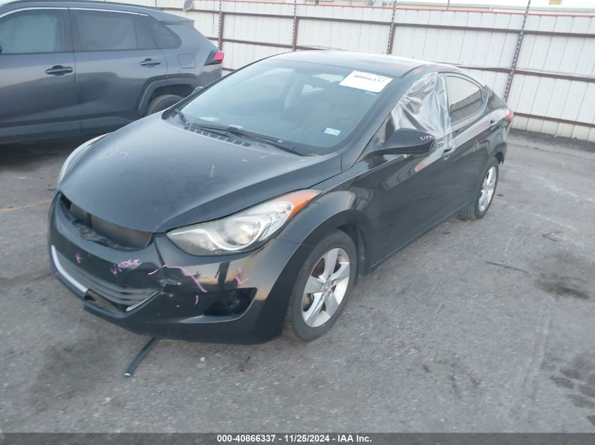 VIN 5NPDH4AE4DH435253 2013 Hyundai Elantra, Gls no.2