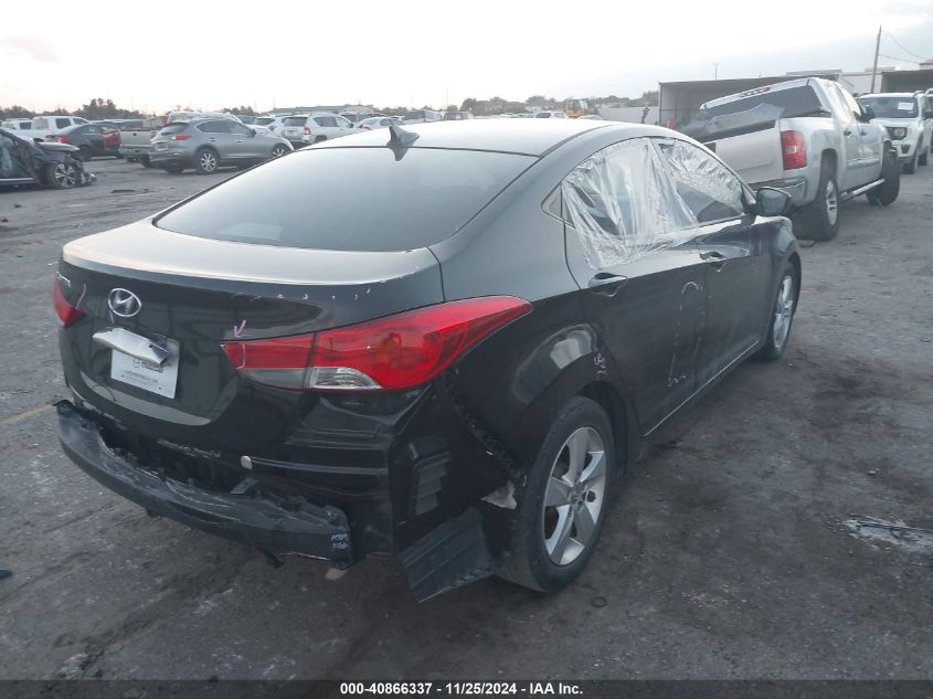 VIN 5NPDH4AE4DH435253 2013 Hyundai Elantra, Gls no.4