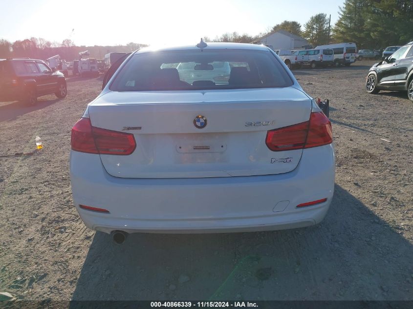 2016 BMW 320I xDrive VIN: WBA8E5G53GNT94266 Lot: 40866339