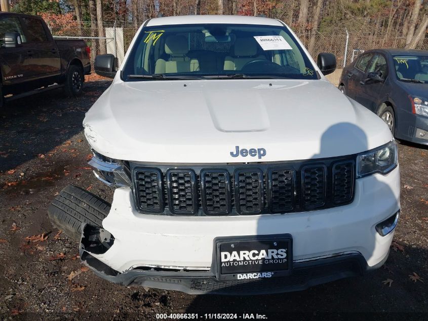 2018 Jeep Grand Cherokee Laredo E 4X4 VIN: 1C4RJFAG6JC179969 Lot: 40866351