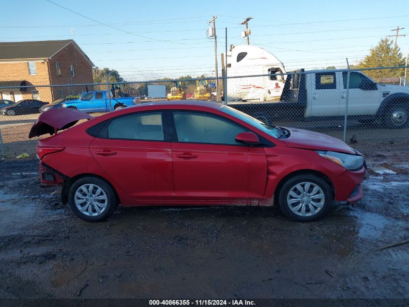 2021 Hyundai Accent Se VIN: 3KPC24A60ME151936 Lot: 40866355