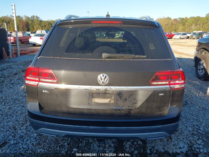 2018 Volkswagen Atlas 3.6L V6 Sel VIN: 1V2ER2CA8JC506301 Lot: 40866361