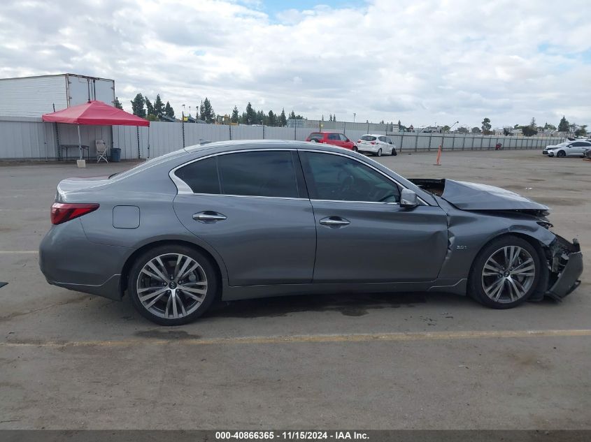 2018 Infiniti Q50 3.0T Sport VIN: JN1EV7AP4JM354337 Lot: 40866365