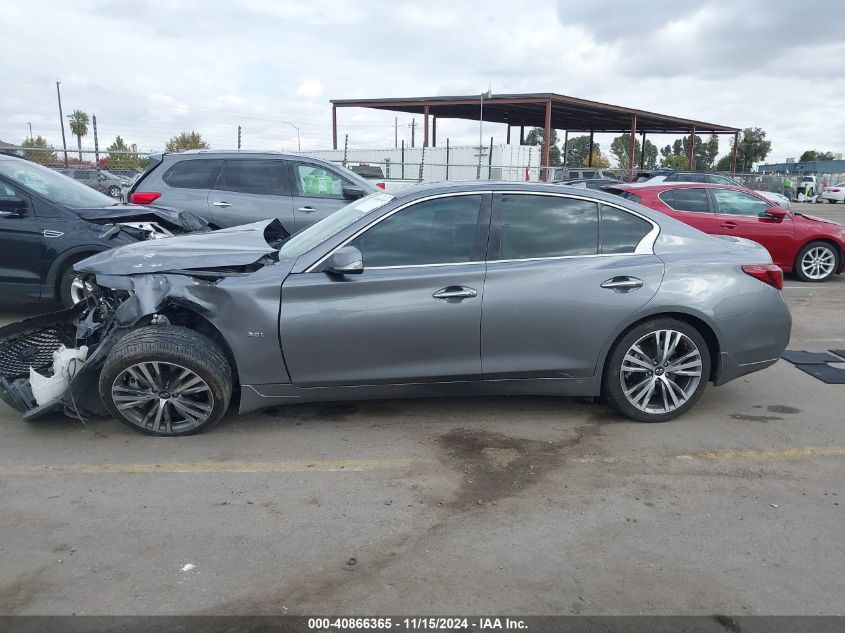 2018 Infiniti Q50 3.0T Sport VIN: JN1EV7AP4JM354337 Lot: 40866365