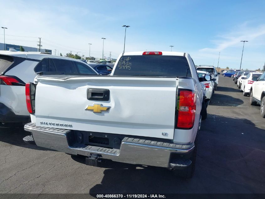 2018 Chevrolet Silverado 1500 1Lt VIN: 2GCRCREC6J1105086 Lot: 40866370