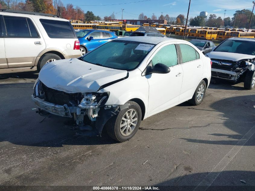 2017 Chevrolet Sonic Lt Auto VIN: 1G1JD5SH9H4129604 Lot: 40866378