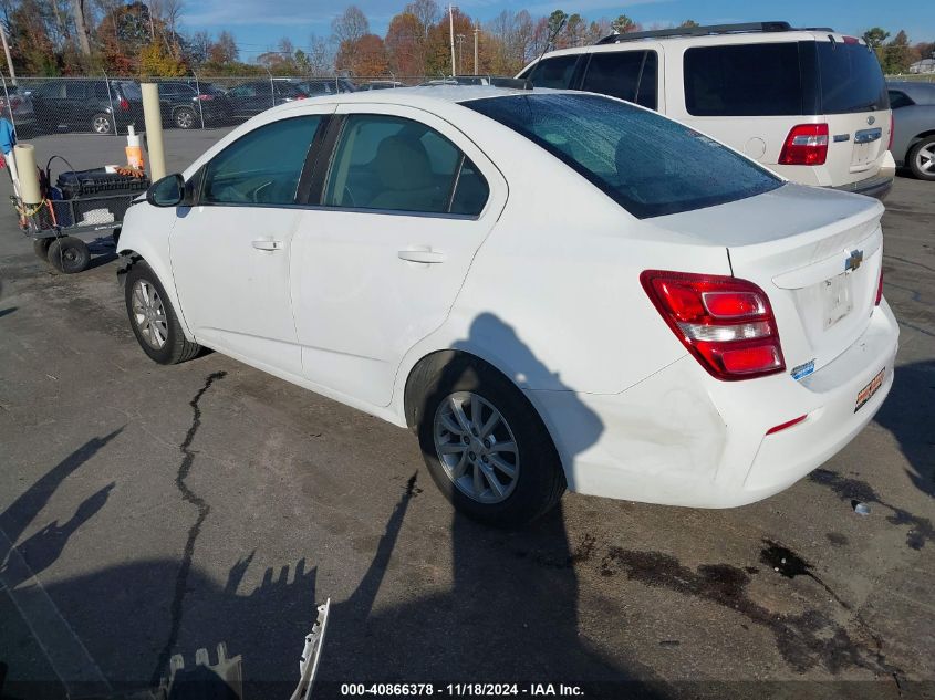 2017 Chevrolet Sonic Lt Auto VIN: 1G1JD5SH9H4129604 Lot: 40866378