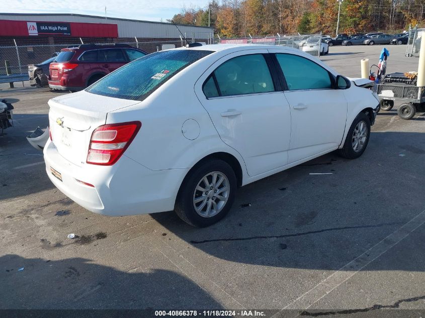 2017 Chevrolet Sonic Lt Auto VIN: 1G1JD5SH9H4129604 Lot: 40866378