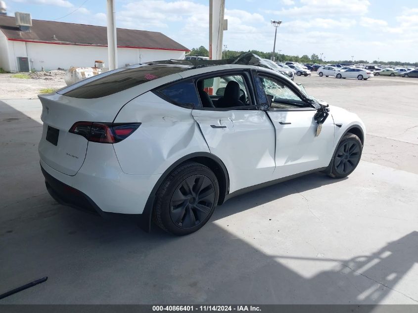 VIN 7SAYGAEE0RF100657 2024 Tesla Model Y, Long Rang... no.4