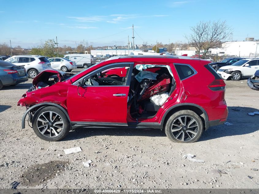 2017 Nissan Rogue Sl VIN: JN8AT2MV7HW277092 Lot: 40866425