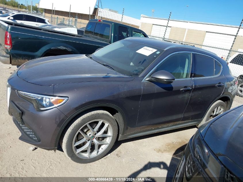 2018 Alfa Romeo Stelvio Awd VIN: ZASFAKAN7J7B85127 Lot: 40866439