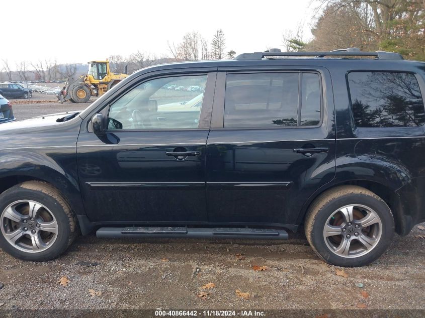 2015 Honda Pilot Se VIN: 5FNYF4H39FB059341 Lot: 40866442