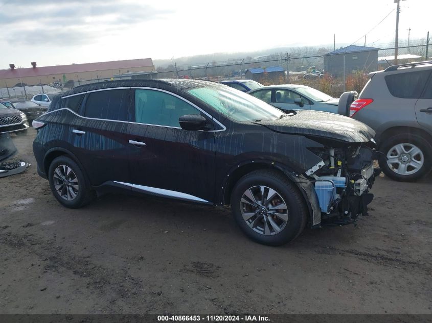 2018 Nissan Murano Sv VIN: 5N1AZ2MH5JN145489 Lot: 40866453