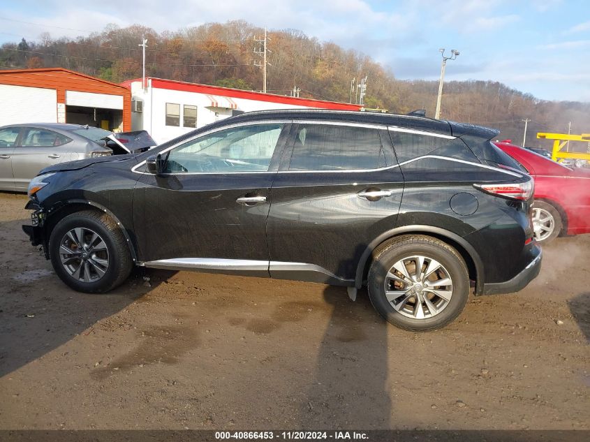 2018 Nissan Murano Sv VIN: 5N1AZ2MH5JN145489 Lot: 40866453