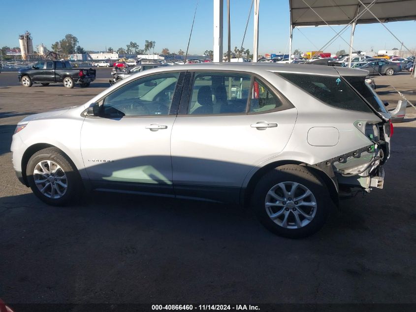 2018 Chevrolet Equinox Ls VIN: 2GNAXHEV3J6184885 Lot: 40866460