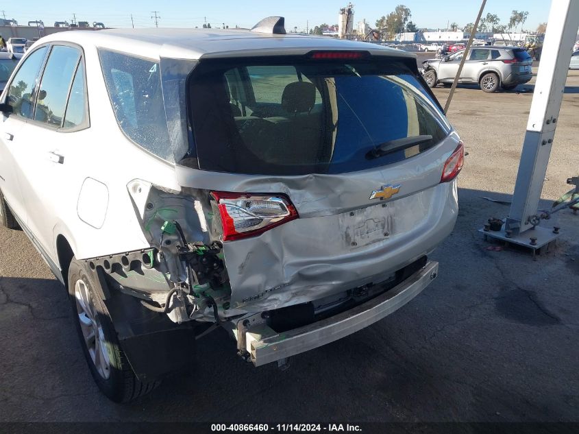 2018 Chevrolet Equinox Ls VIN: 2GNAXHEV3J6184885 Lot: 40866460