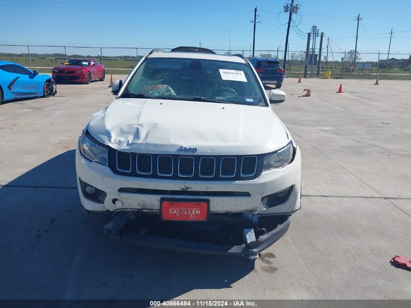 2019 Jeep Compass Sun And Wheel Fwd VIN: 3C4NJCBB0KT730757 Lot: 40866484